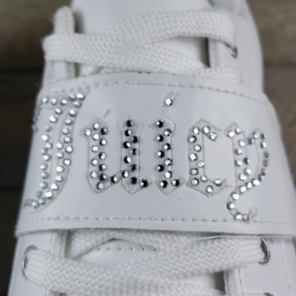 NEW Juicy Couture Cartwheel Sneakers W/ Rhinestone - Picture 5 of 8